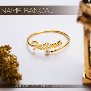 Customize Name Bangle Design 4
